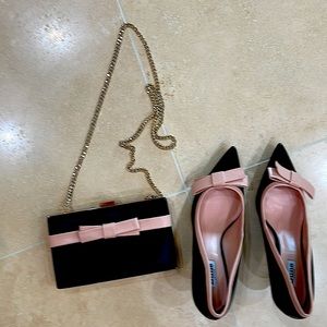 New handbag & matching shoes purchased from selfridges in London never wore.